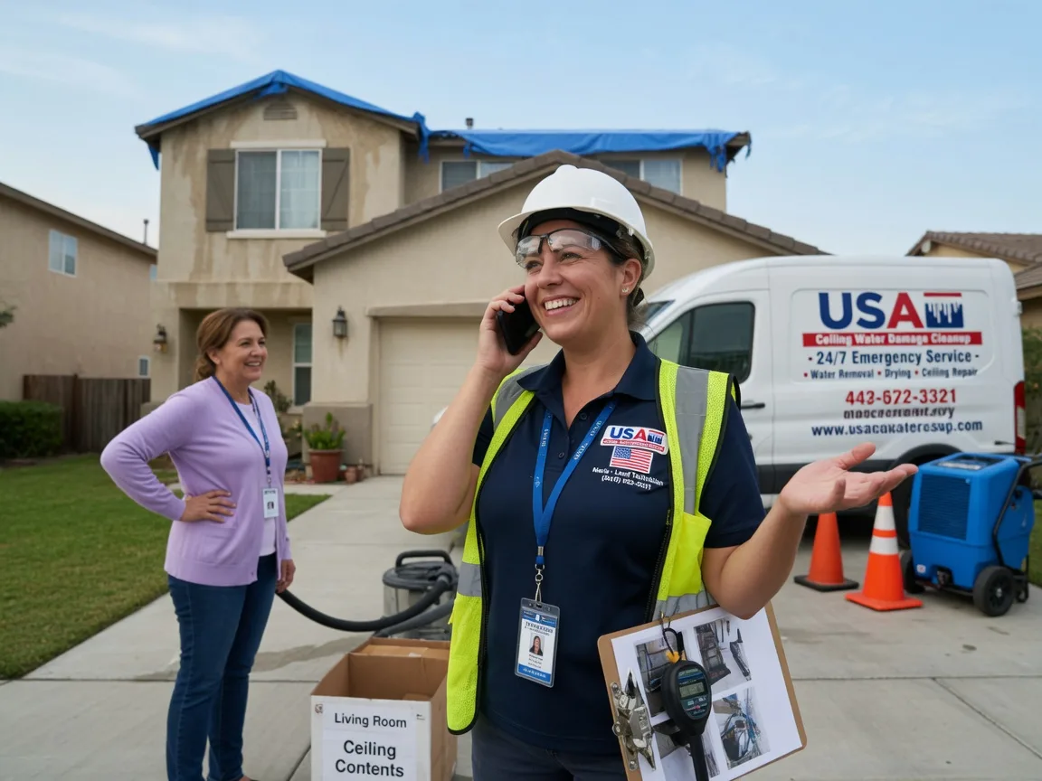 Ceiling Water Damage Restoration Mount Freedom, NJ FAQs